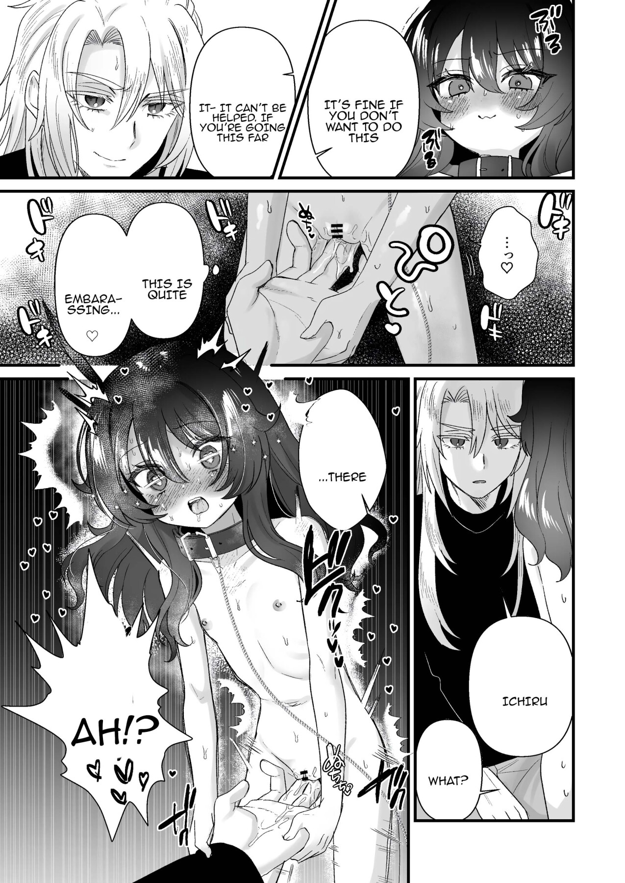 Hentai Manga Comic-The cheeky Ichiru is quite a masochist. Reconciliation and lovey-dovey SM sex feels good, doesn't it? ♡-Read-38